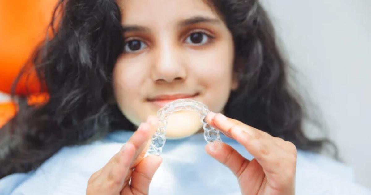 Clear braces for kids