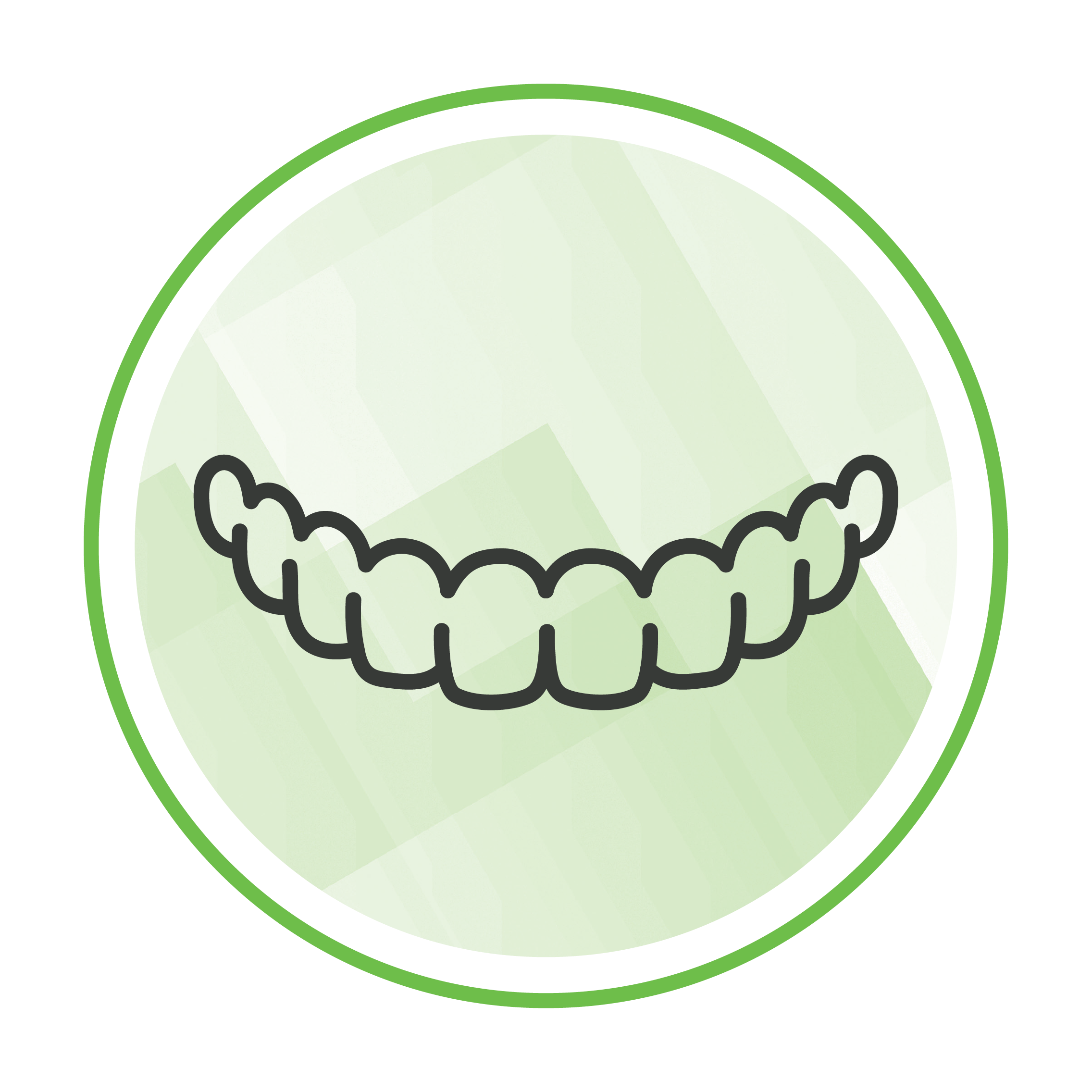 Clear aligners icon representing expert, top-rated clear aligner treatment at Kohrs Orthodontics in Colorado