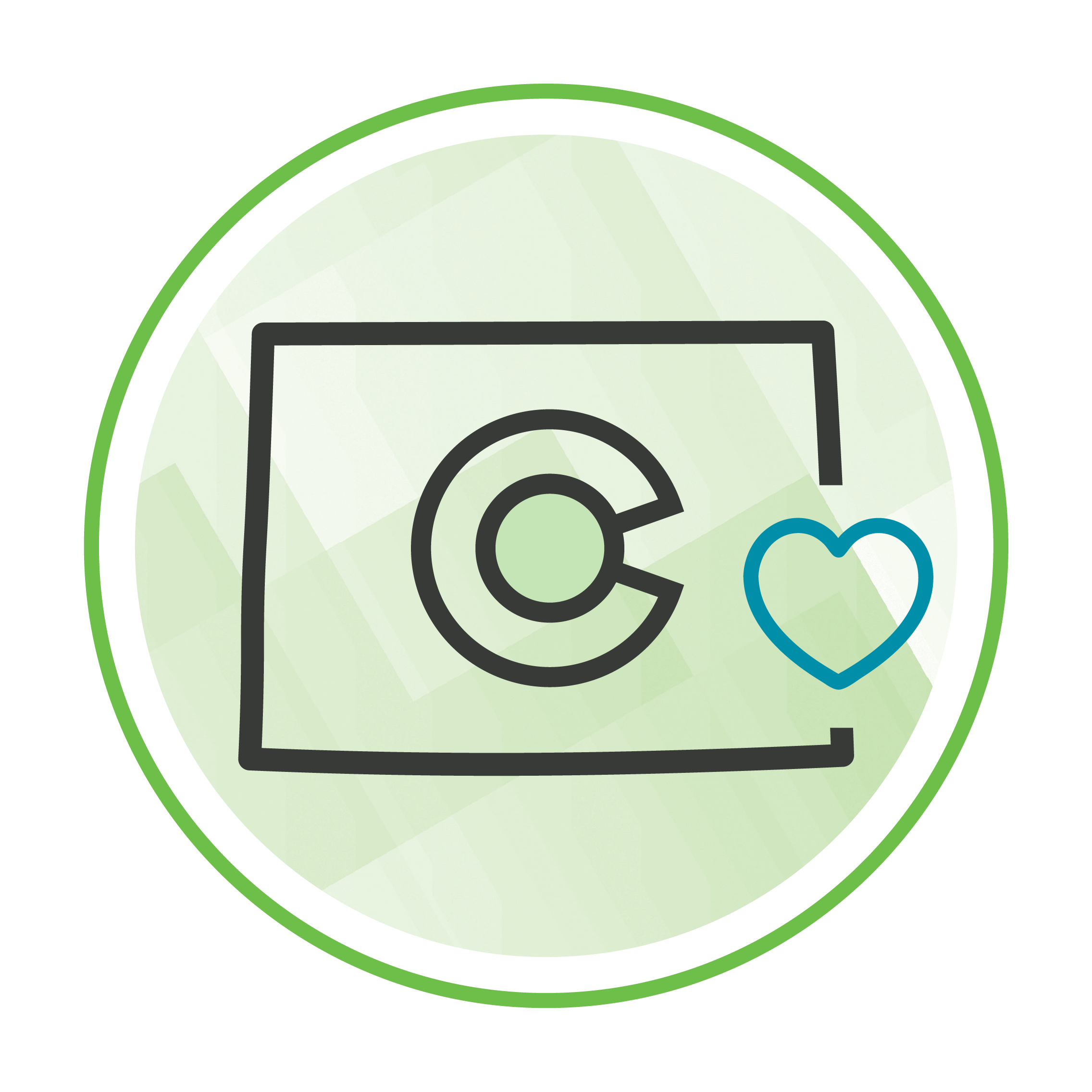 Serving the community icon representing Kohrs Orthodontics’ expert, top-rated orthodontic care in Colorado.