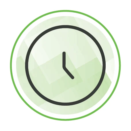 Flexible orthodontic office hours icon representing convenient braces and Invisalign appointments in Aurora CO
